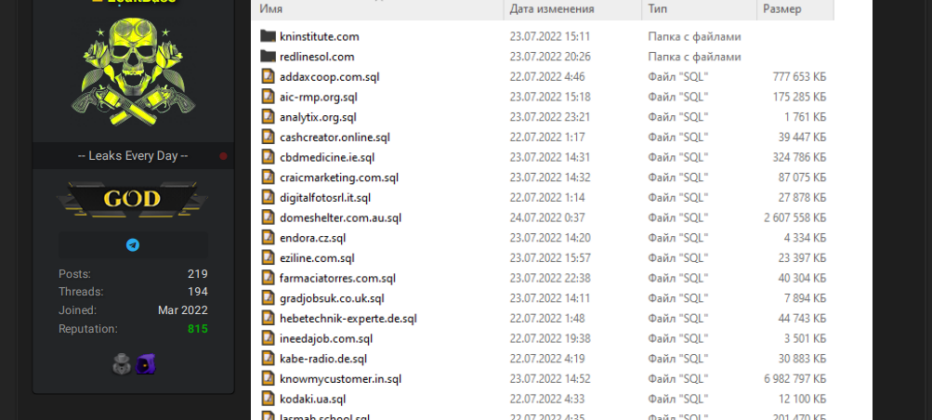 Exposed Forum Reveals RaidForums Database: 478K Members' Details Leaked