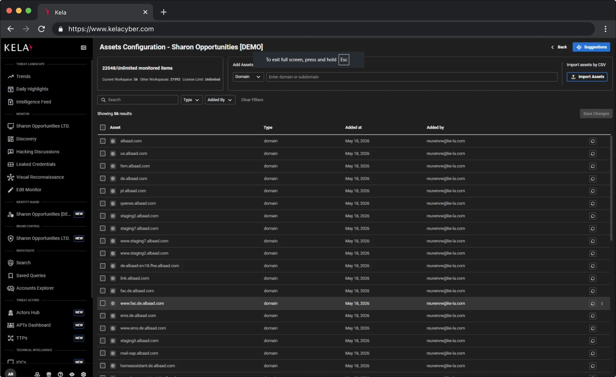 Screenshot der KELA-Plattform: Ermittlung des Vermögens
