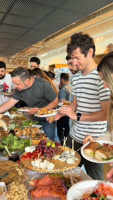 KELA team at a holiday lunch in the office